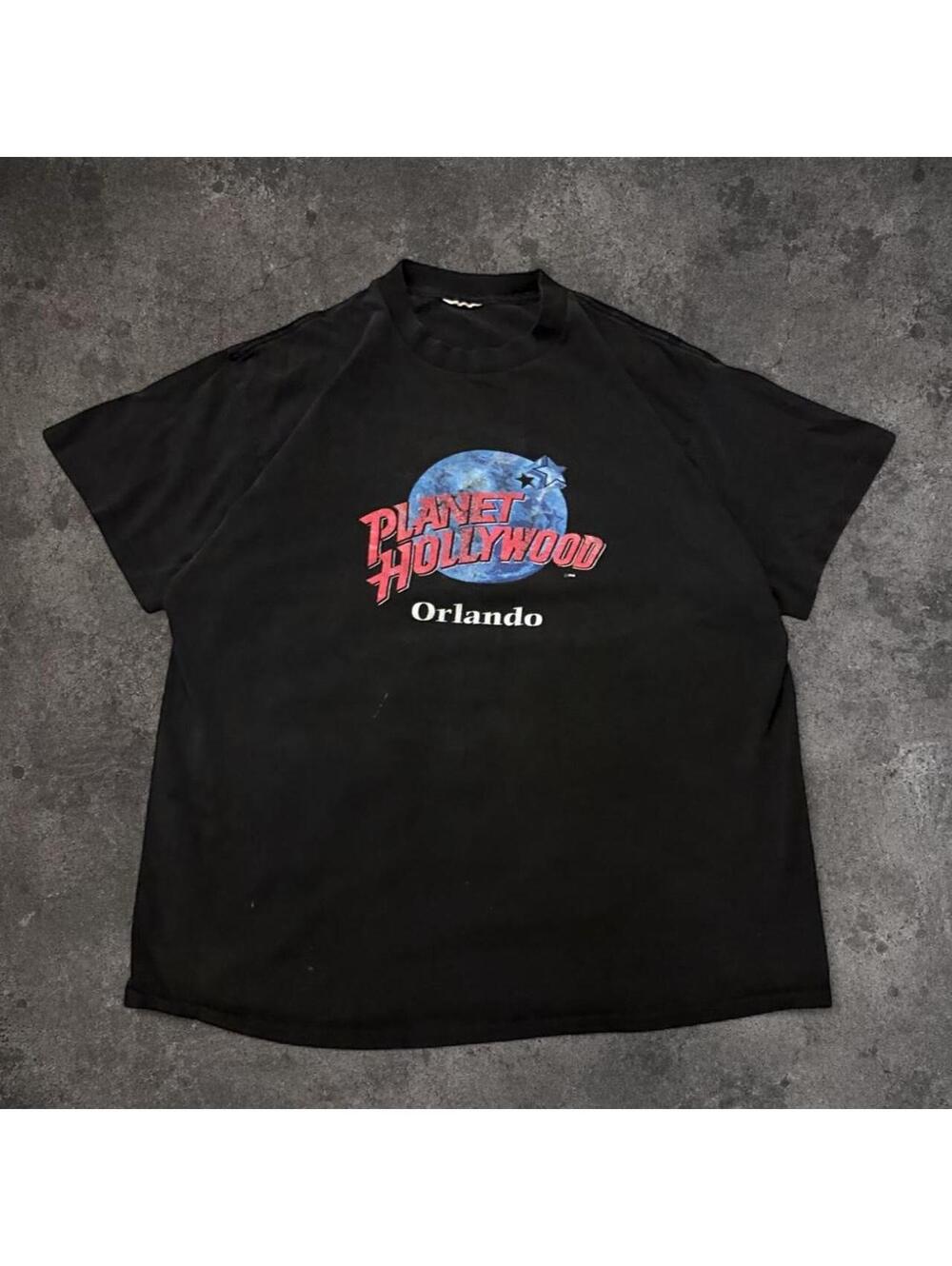 Planet Hollywood Men's Black Tshirt